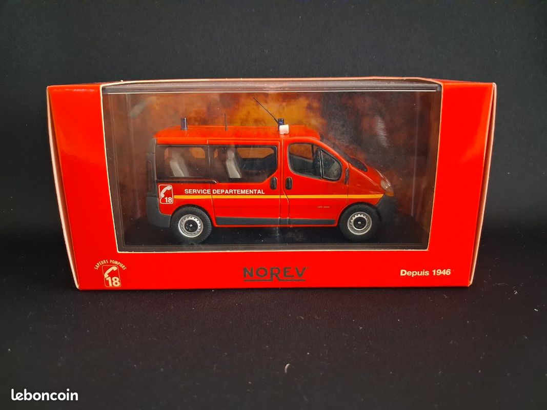 RENAULT MASCOTT POMPIER VSAB par NOREV 518409 au 1/43 EUR 44,90