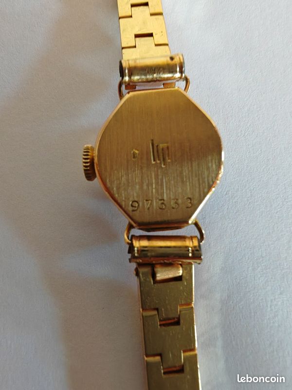 Montre ancienne or femme LIP modèle "Dauphine" (image 2)