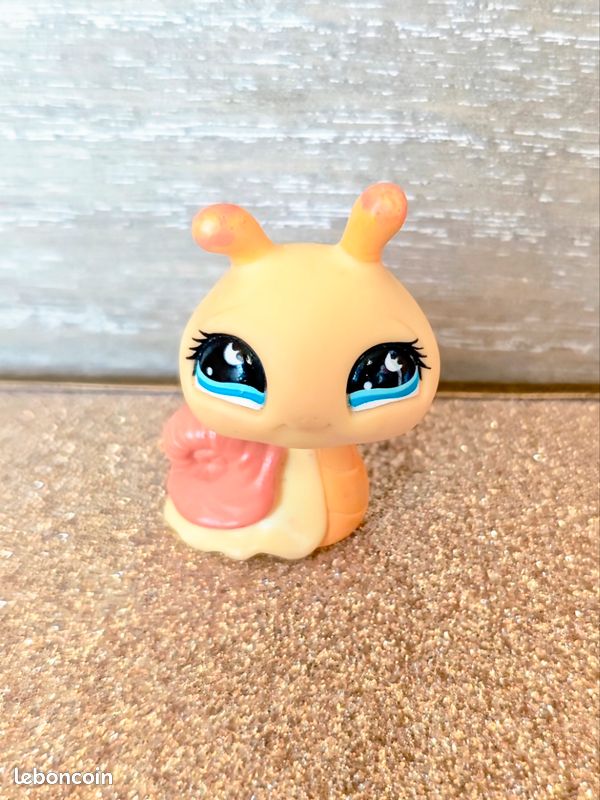 Figurine Littlest Pet Shop Escargot 2218 Hasbro - Occasion, Animal Chien