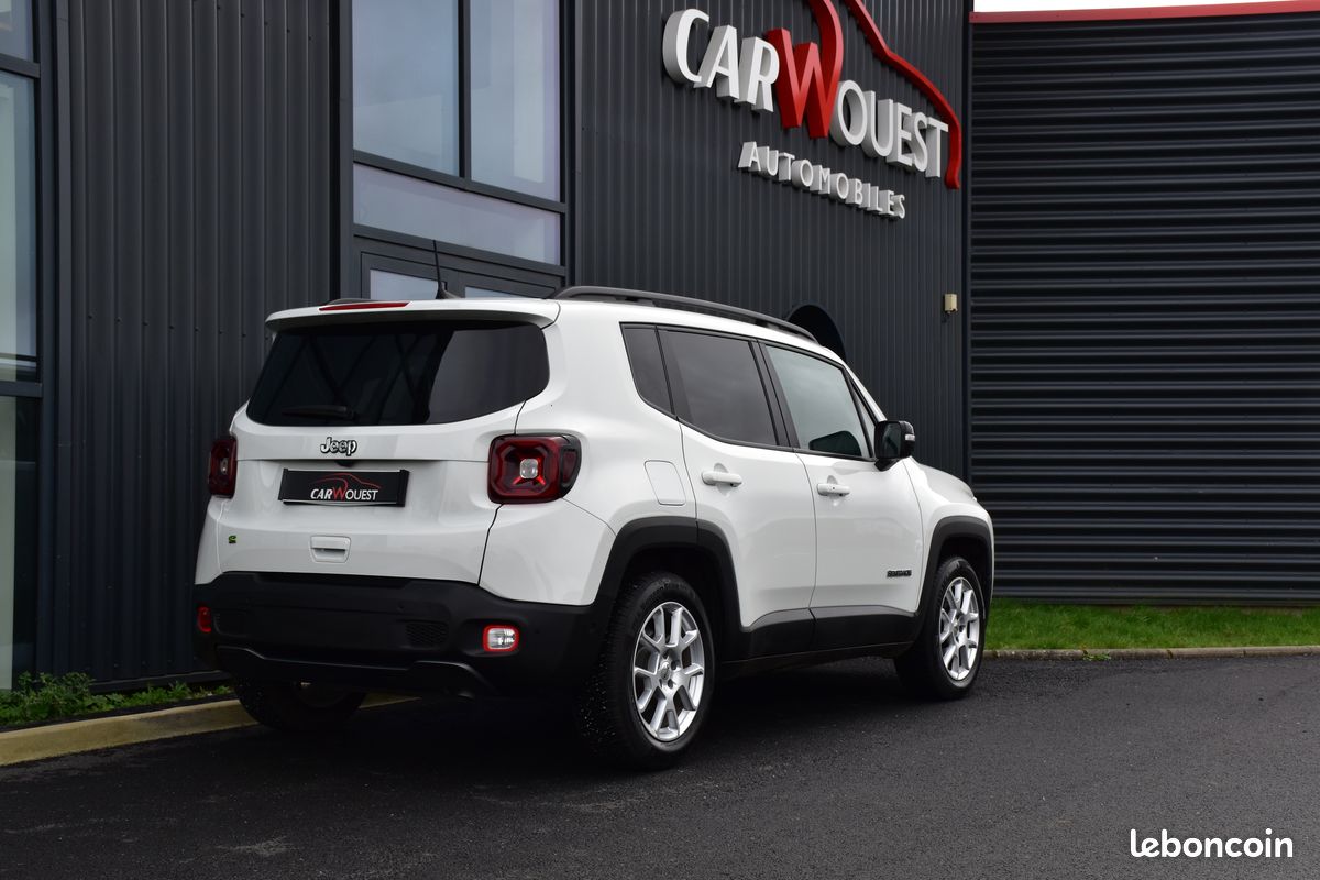 Jeep Renegade e-Hybrid BVA • 1ère Main • Caméra • LED • Garantie (image 5)