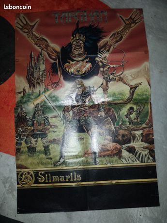 Targhan Sur Amiga – Silmarils 1989 – Complet Avec Poster Et Notice – Testé