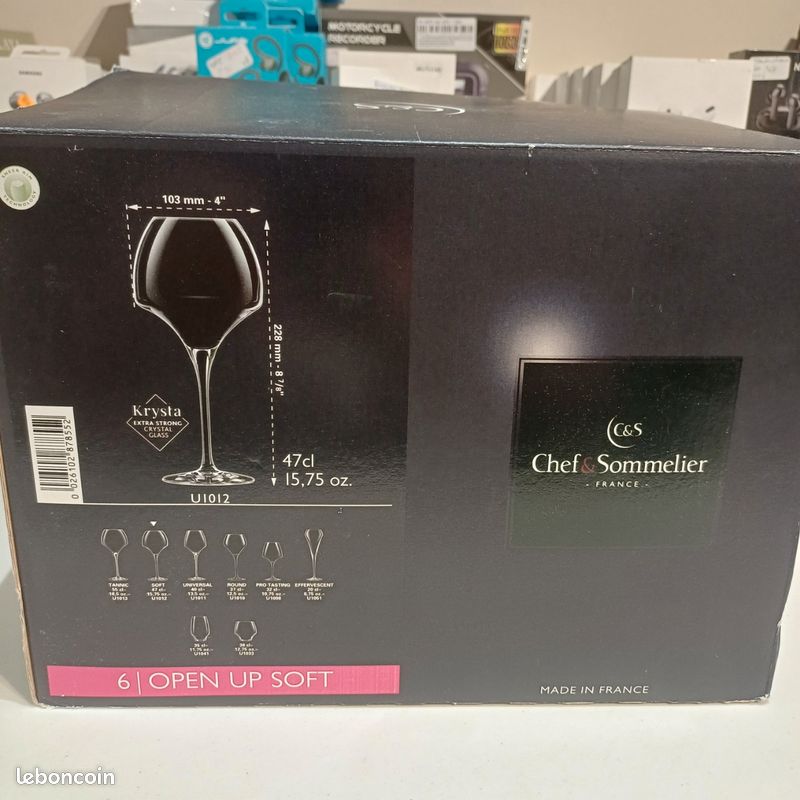 Verre à Vin Chef & Sommelier – Édition Open Up Soft Par 6. 47 cl. 10156 (image 1)