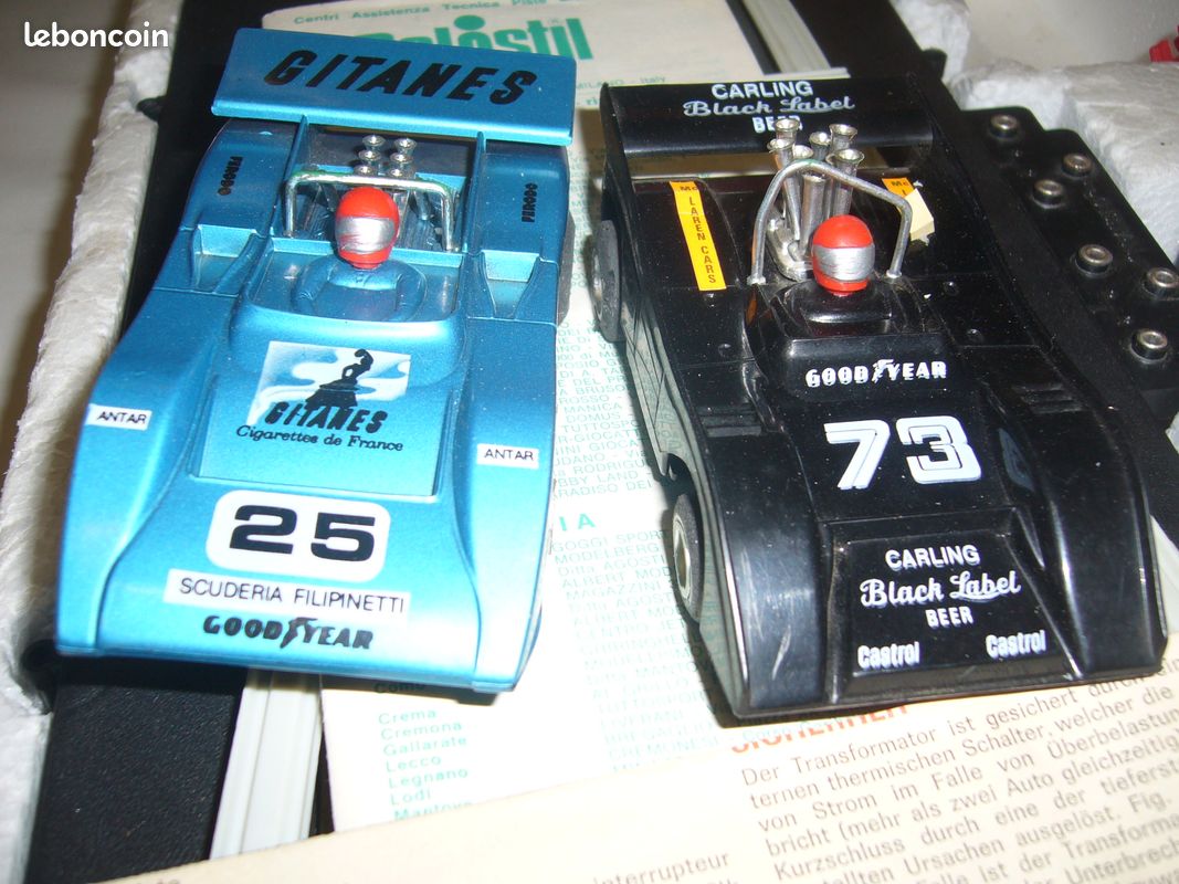 Polistil - Circuit 6,60m avc 2 véhiculs inclus : Lamborghini t Porsch au millur prix