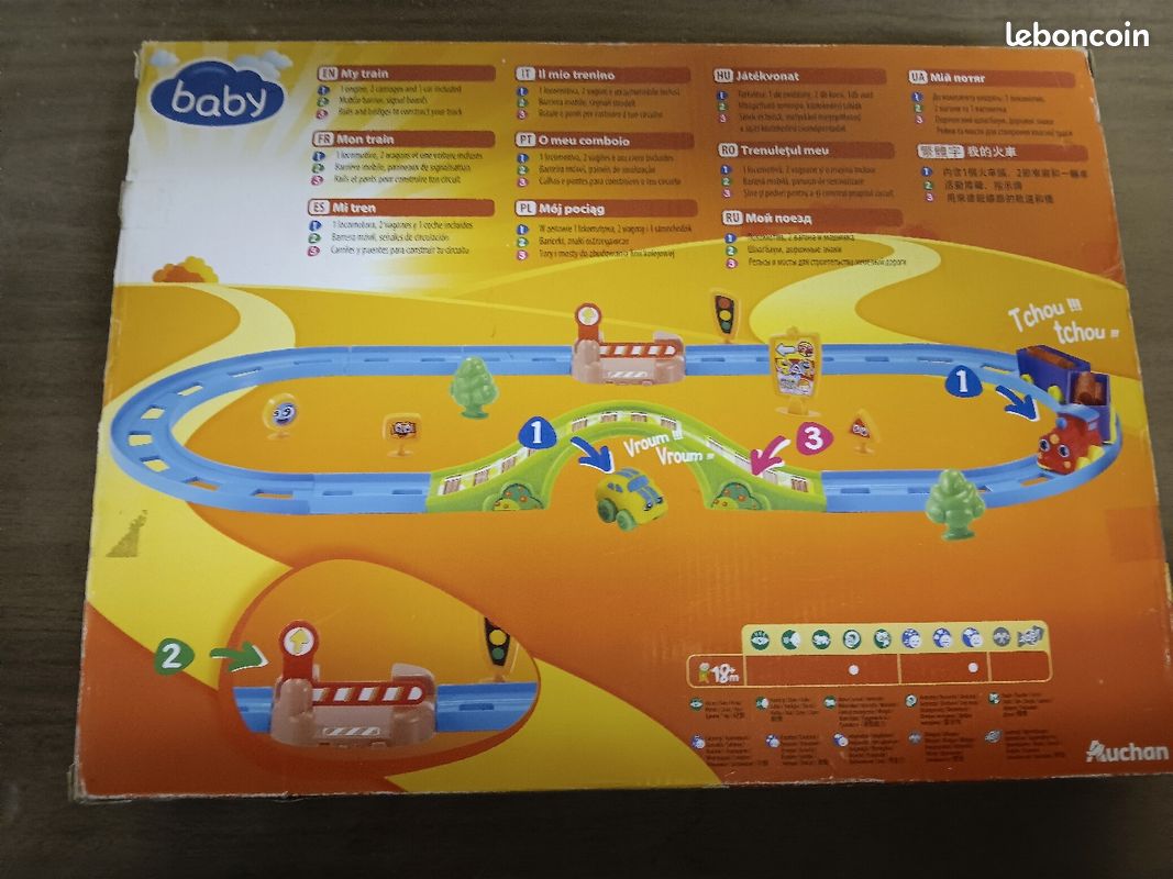 Jeu petit train 18 mois (image 2)