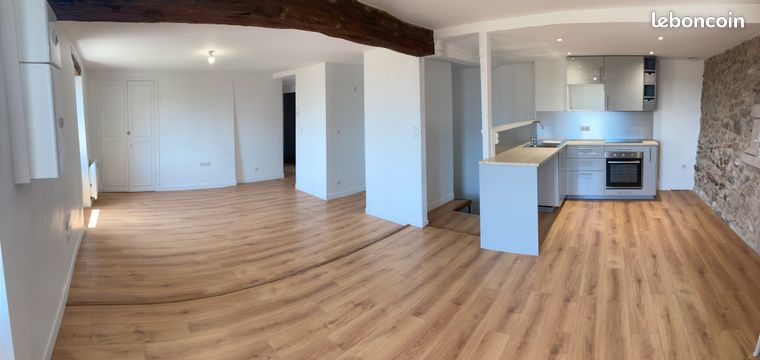 T3 tbe 74 m² + jardin attenant - la buisse
