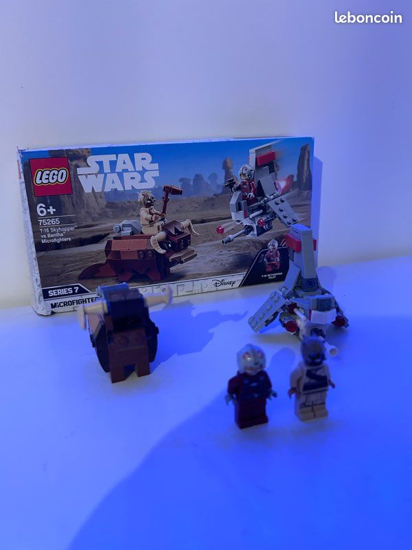 LEGO Star Wars 75265 T-16 Skyhopper vs Bantha Microfighters Jeux