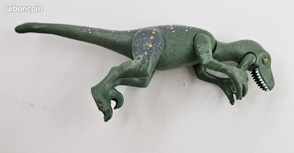 Playmobil dinosaure deinonychus vintage ph12 (image 1)