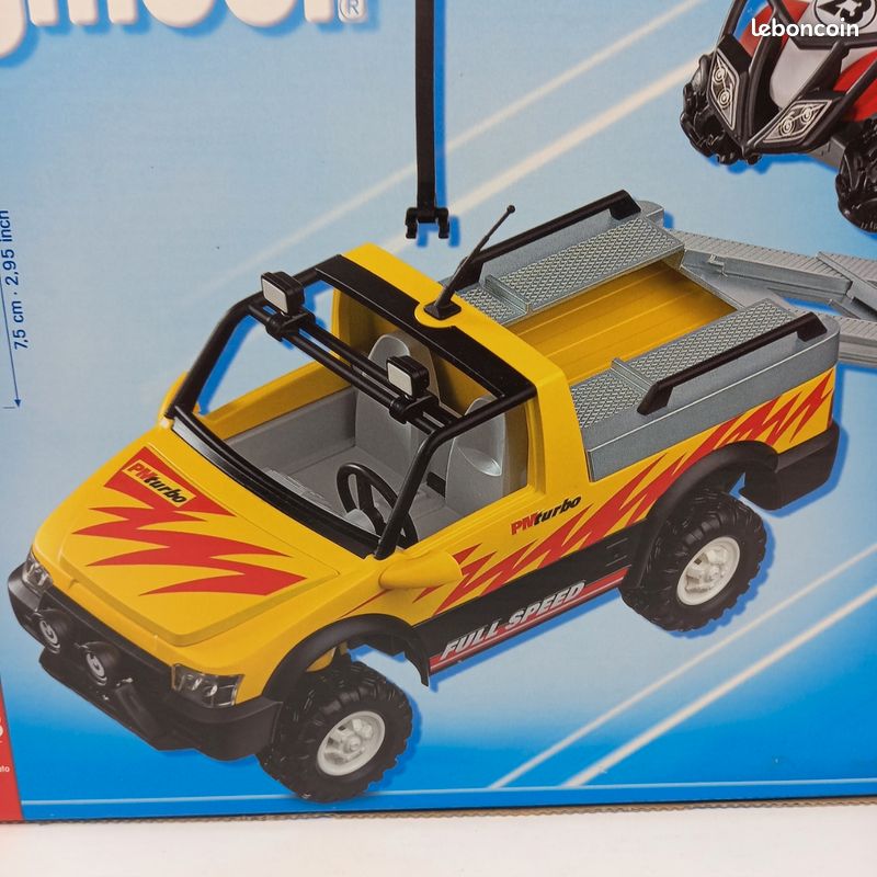 PLAYMOBIL 4427 Quad Giallo E Nero A Frizione – Rally Deserto/Foresta