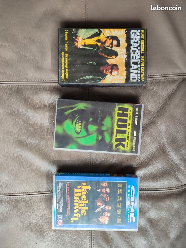 Lot 3 cassettes vhs (image 1)