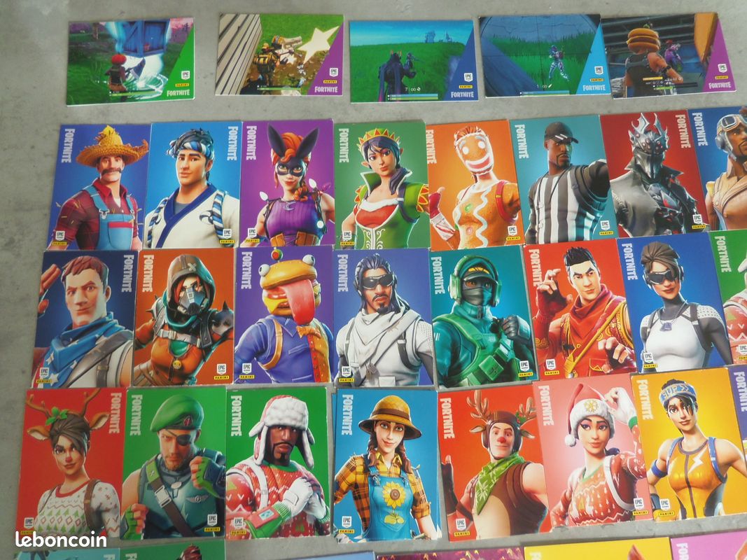 Lot de cartes Fortnite (image 1)