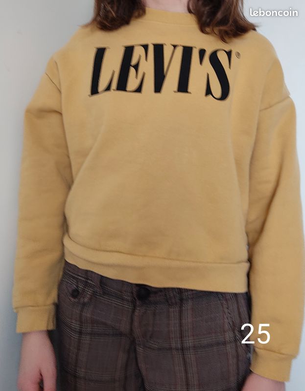 Sweat LEVI'S moutarde (image 1)