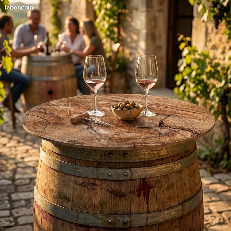 Plateau imprimé pour tonneau de vin (image 5)