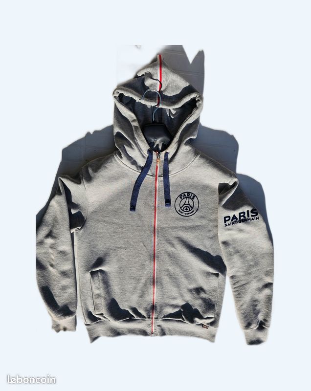 Veste à capuche Paris SG - Quasi NEUF - Taille M (image 1)