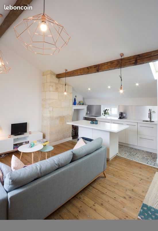 Vends canapé convertible 3 places maison du monde 2017 (image 5)