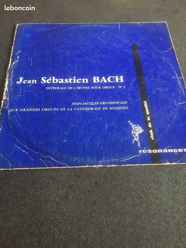 Disque Vinyle J.S.Bach (image 1)