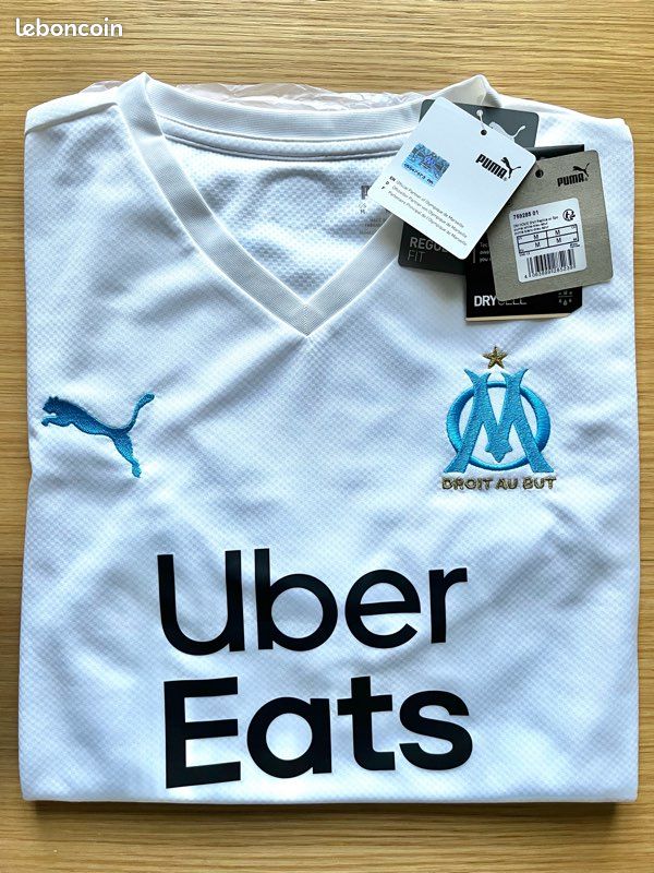 Olympique de Marseille Domicile Maillot 2025/26 Blanc Authentique – Mon Maillot Foot