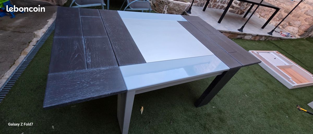 Table carrée avec allonges (image 4)