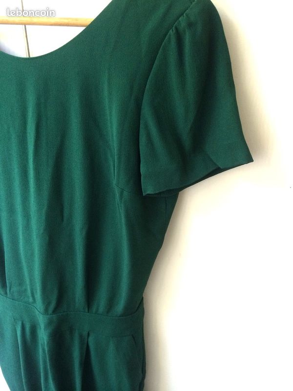 Combinaison Sezane Charles vert - T.34 Neuve étiquetée (image 6)