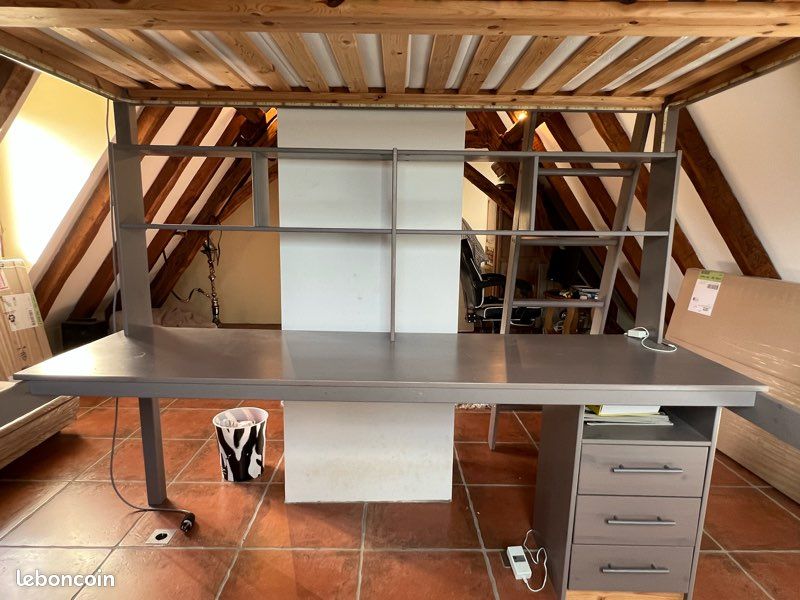 Lit en hauteur 140x190 (image 2)