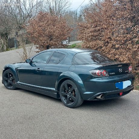 mazda rx 8 2009 bleu