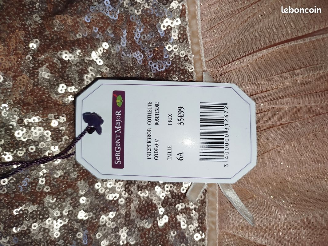 Robe Topshop Rose Dentelle - Taille 8 (UK) - Neuf Avec étiquettes