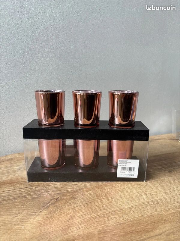 Photophores pour bougies x 6 (image 1)