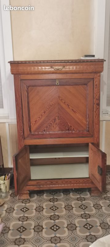 Secretaire en pitchpin (image 4)