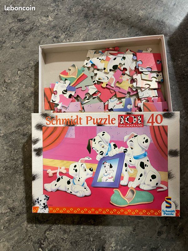 Puzzle 40 pièces 101 dalmatiens (image 2)