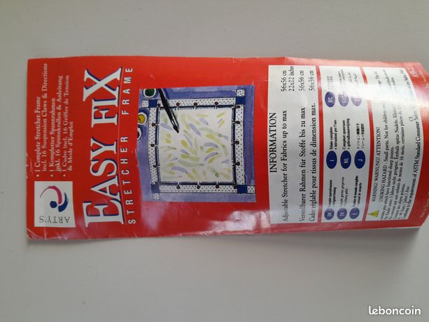 Arty's Iron-Fix - Résistance à L'eau Pour Soie Et Textiles Délicats - Neuf