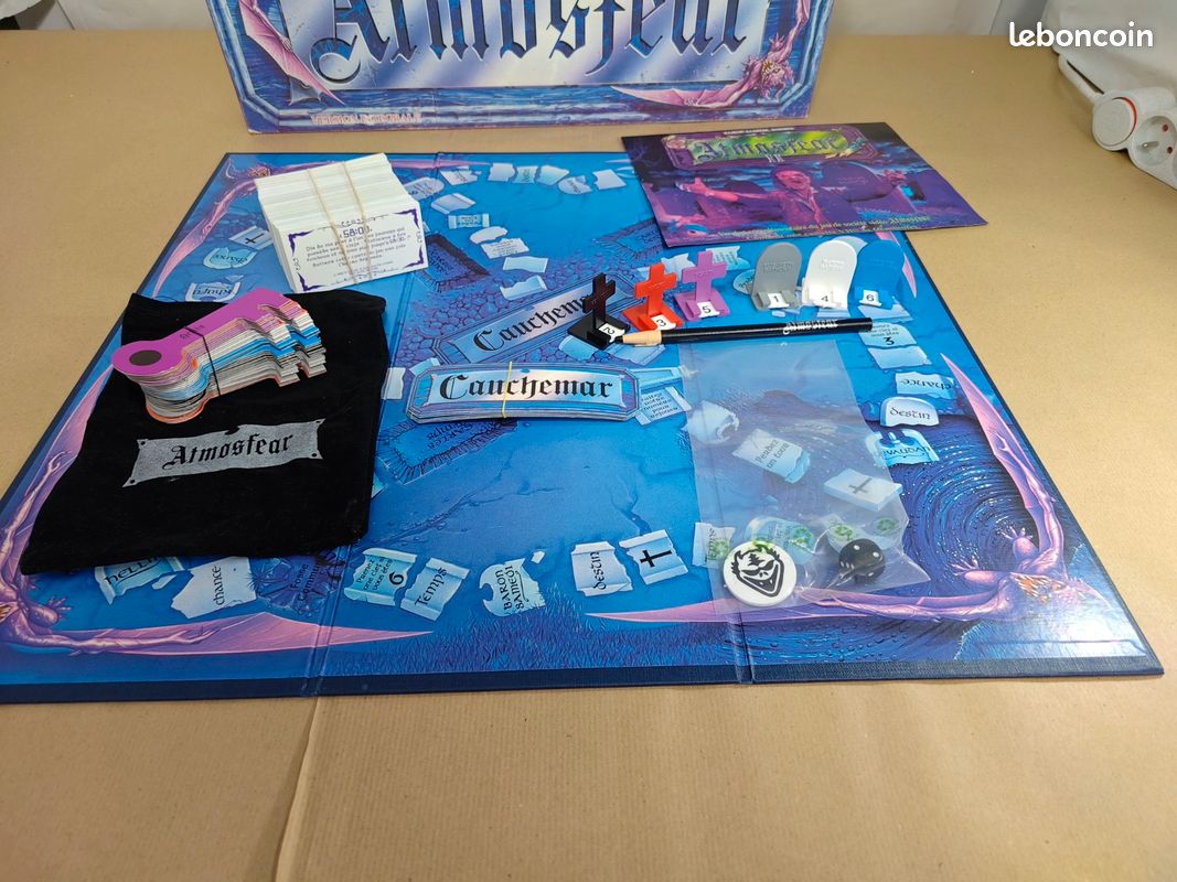 Atmosfear le jeu de société vidéo le seigneur des clefs en ance