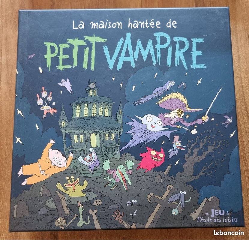 Jeu "La maison hantée de petit vampire" (image 1)