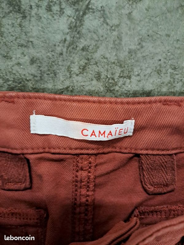 Pantalon avec poches sur les côtés (image 3)