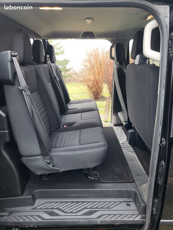 Ford TRANSIT CUSTOM 2L TDCI 170 CV LIMITED BLACK EDITION - 6 Places - HORS TAXE - 1 ère Main (image 12)