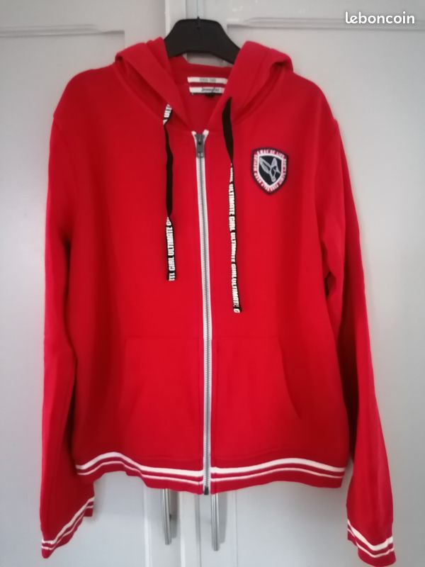 Sweat rouge fille 16 ans (image 1)