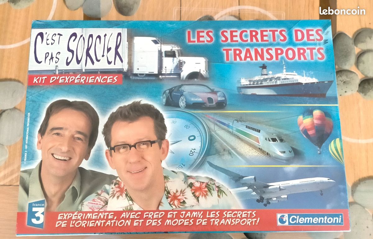 C'est pas sorcier - kit d'expériences "les secrets des transports" (image 1)