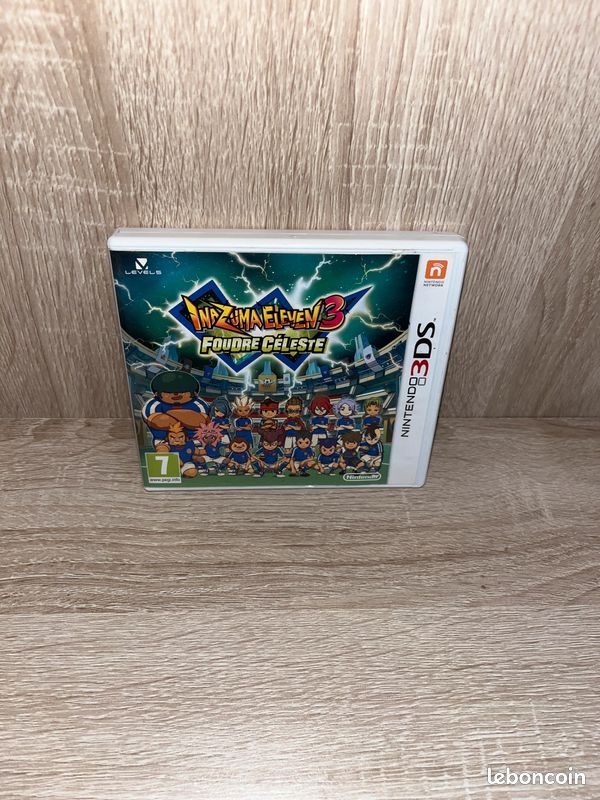 🎮 Inazuma Eleven 3: Foudre Céleste – Jeu Nintendo 3DS Jeux vidéo