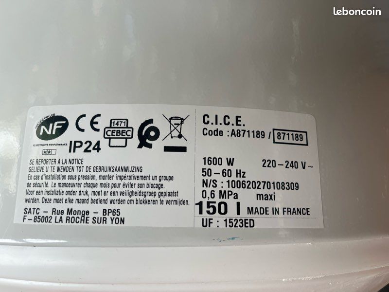 Chauffe eau (image 2)