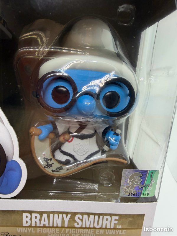 Figurine Funko Pop Asia Schtroumpfette, édition Collector, état Très Bon