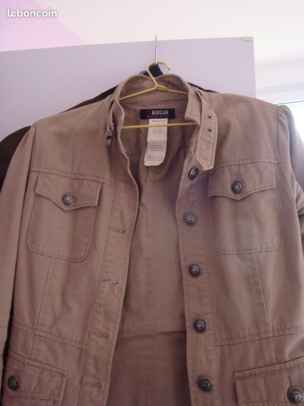 Blouson beige morgan (image 2)
