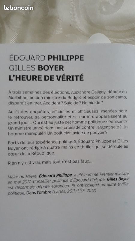L'heure de vérité - livre (image 2)