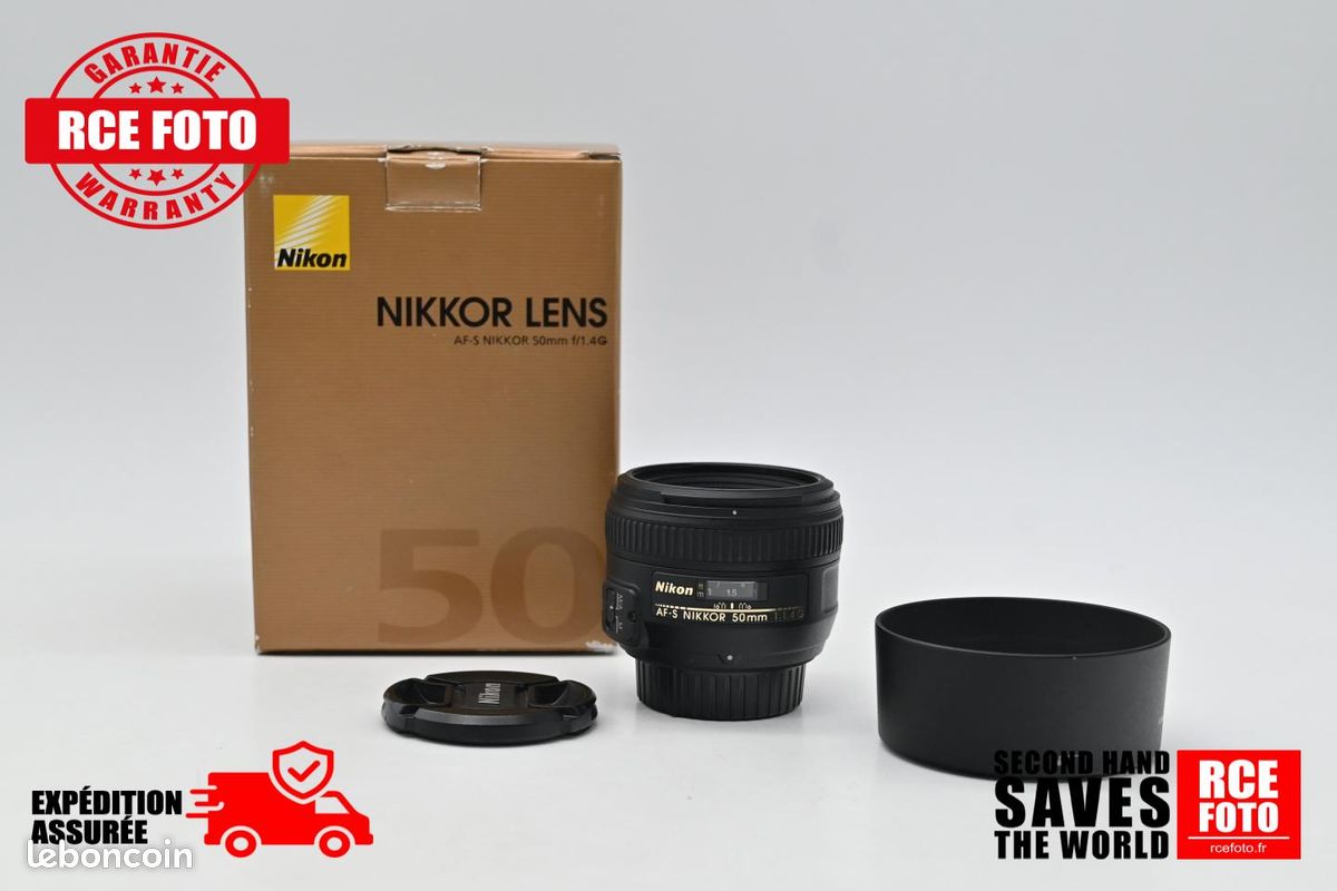 Nikon AF-S 50mm f/1.4 G Nikkor (Nikon & compatibile) (image 1)