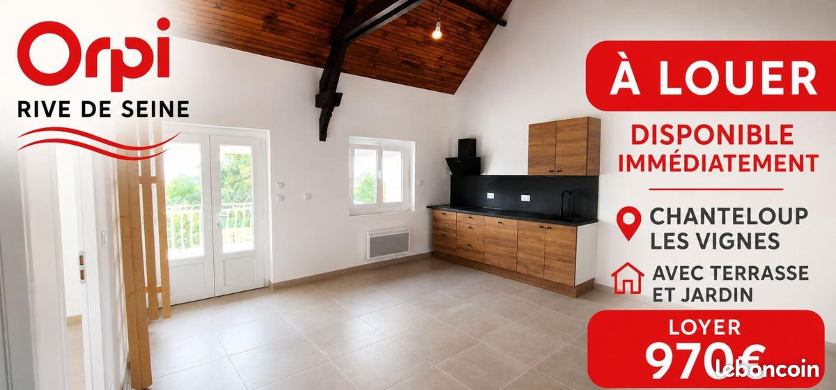 Appartement 2 pièces 37 m² à Chanteloup-les-Vignes
