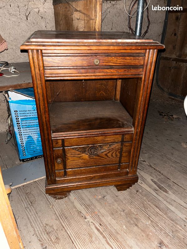 Chevet bois vintage (image 1)
