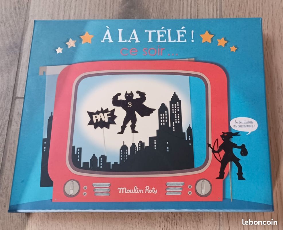 A la télé ce soir - jeu Moulin roty (image 1)