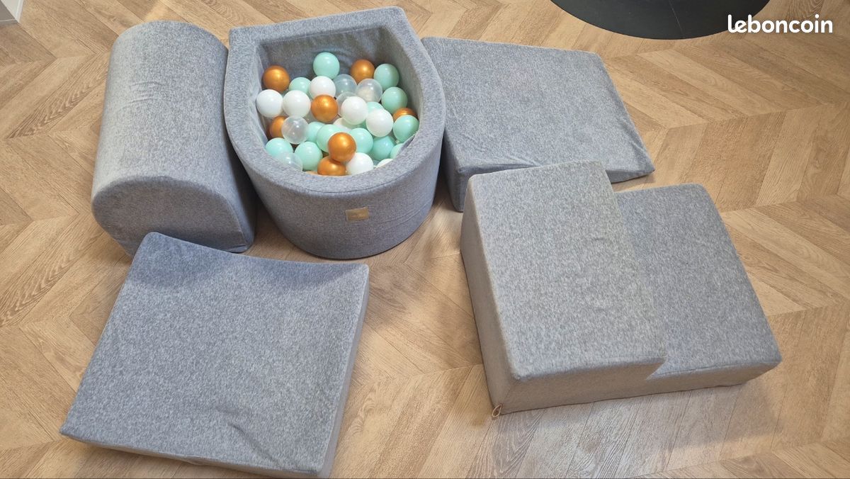 🧸 Piscine à balles + modules en mousse – Excellent état (image 11)