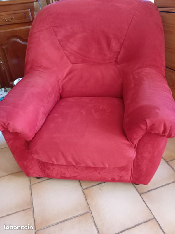 Canapé 3 places et un fauteuil (image 2)