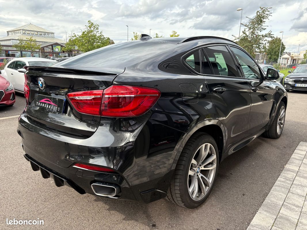 BMW X6 F16 xDrive30d 258 ch M Sport A avec TOIT OUVRANT / CAMERA / CARPLAY / SIEGES CHAUFFANTS (image 7)