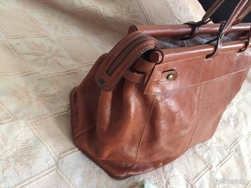 Sac cuir Alain Gros (image 2)