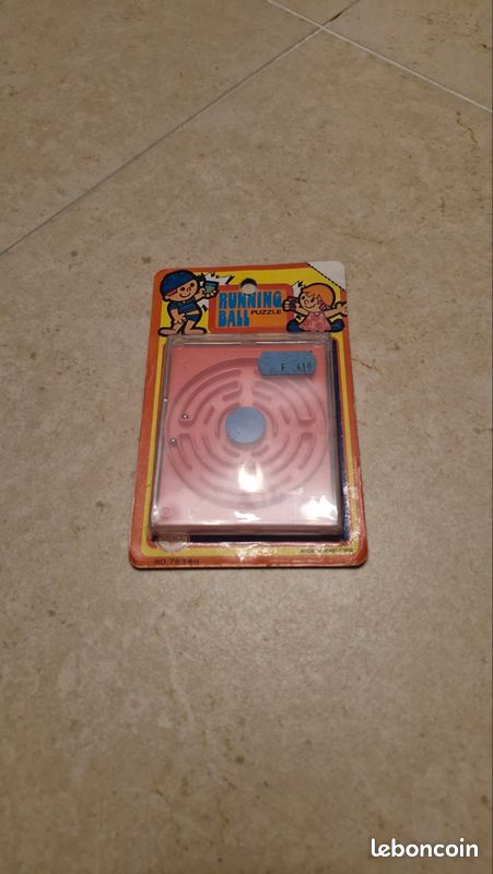 Ancien Jeu De Patience Publicitaire à Bille – Café – Fabriqué En France – Alu