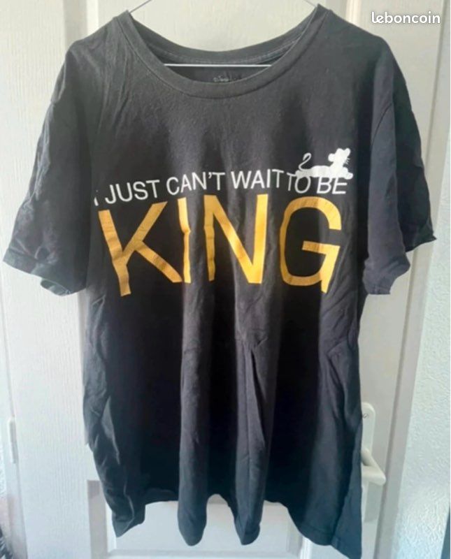 Tee shirt roi lion (image 1)